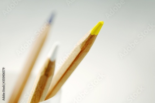 A shot of colour pencils