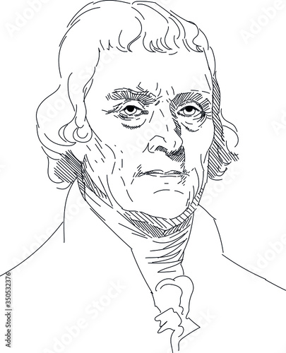 Thomas Jefferson - third US president