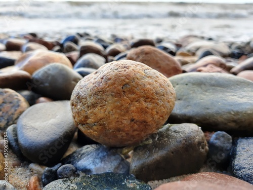 stones on the beach