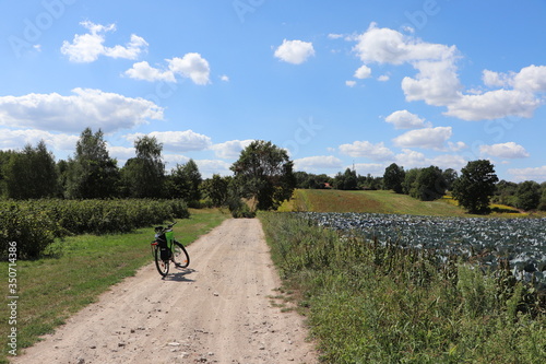 Szlak rowerowy w Kazimierzu Dolnym