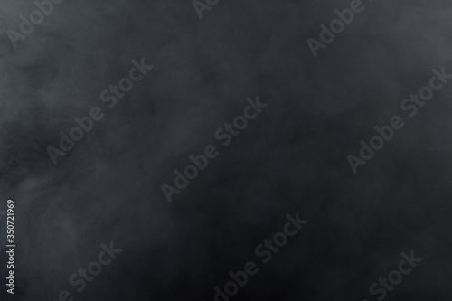 Fog on Black Background