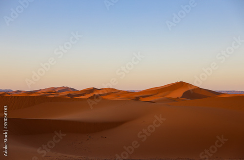 Sahara Desert. Merzouga Morocco.