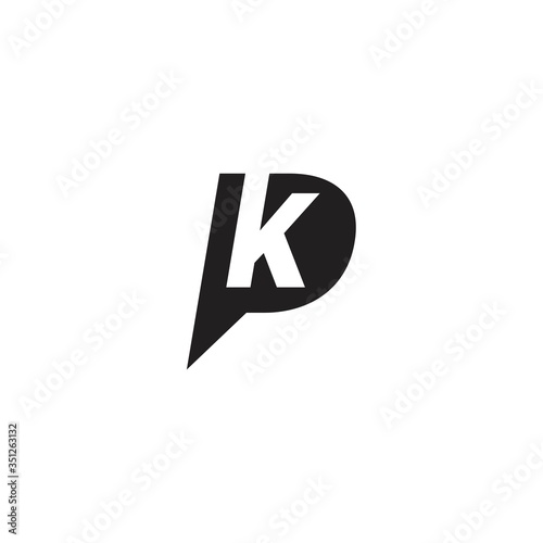 pk p k Logo Vector and Symbol