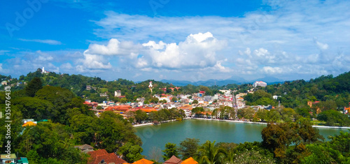 The kandy view point, sri lanka