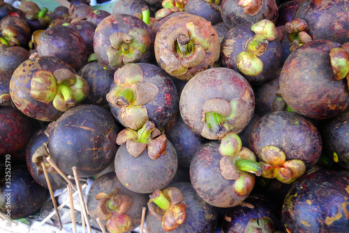 캄보디아의 과일 장수