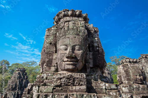 The Faces of The Bayon Temple, Siem Reap, Cambodia