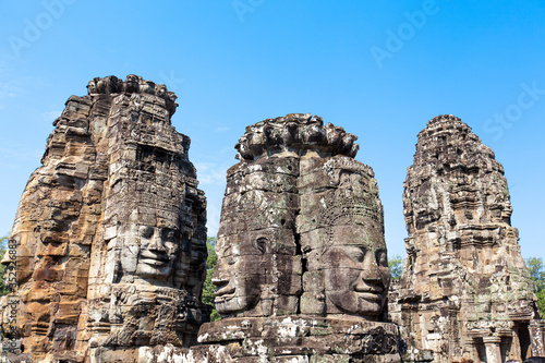 The Faces of The Bayon Temple, Siem Reap, Cambodia