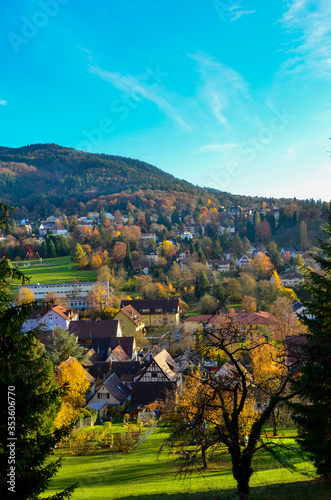 Badenweiler im herbst 