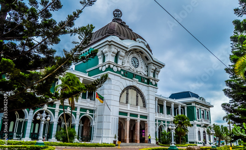 Maputo street and cityscape in Mozambique