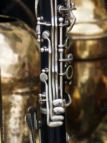 close up clarinet pipes