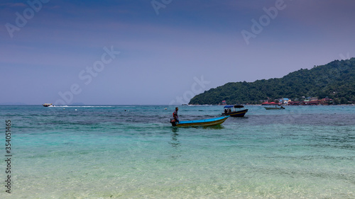 Turquoise sea at Perhentian Island, Malaysia