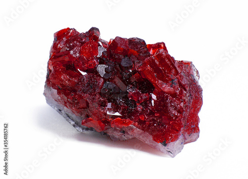 ruby and crystals ,rough natural gemstone for jewelry , stone high quality 