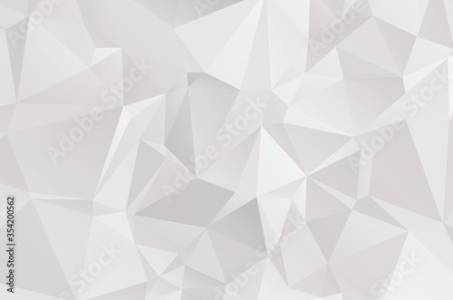 Abstract Lowpoly vector Gray background. Template for style design