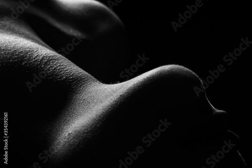 Bodyscape. Dettagli del corpo di una donna