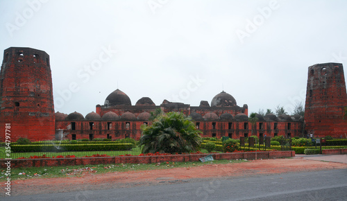 Murshidbad,India-18 April 2016; Murshidabad katra mosque. This is one of the oldesh mosque in murshidabad. It was bulit nawab murshid quli khan between 1723 to 1724