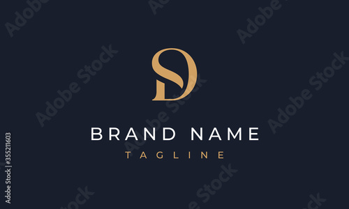 SD Logo Design Letter SD Logo Template SD Monogram 