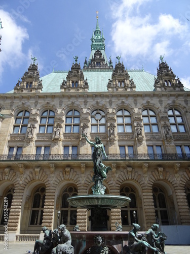 historisches Rathaus Hamburg