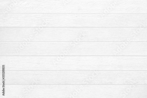 White grey wood color texture horizontal for background. Surface light clean of table top view. Natural patterns for design art work and interior or exterior. Grunge old white wood board wall pattern.