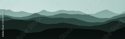 creative hills peaks in night digitally made texture background illustration