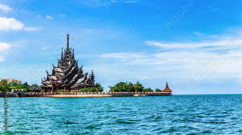 Sanctuary of Truth in Pattaya, Thailand.