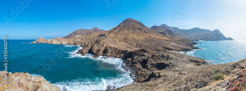 Coastline of Cabo de Gata-Nijar national park in Spain