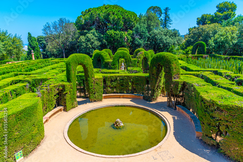 Parc del Laberint d'Horta in Barcelona, Spain