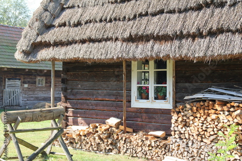 old wooden house