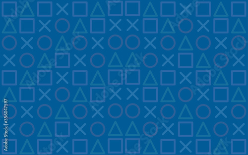 Modern Blue background. Game wallpaper concept.Seamless Pattern.