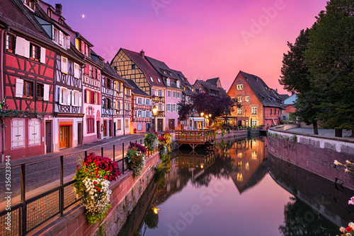 Old town of Colmar, Alsace, France