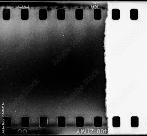 Film Frame black veiled