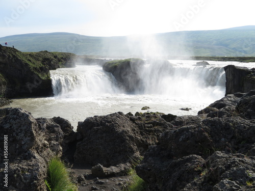 Wasserfälle in Island 