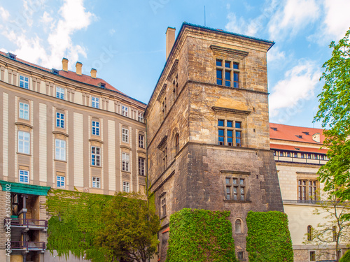 Ludwig Wing of Old Royal Palace on Prague Castle - the place of Second Prague Defenestration, Prague, Czech Republic