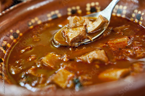 Traditional Mexican dish known as Pancita
