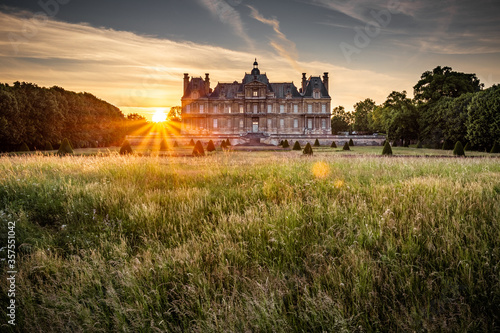 Castel of Maisons-Laffitte in north west suburb of Paris