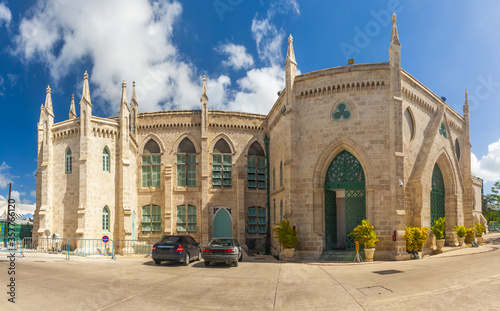 Parliament building in Bridgetown in Barbados