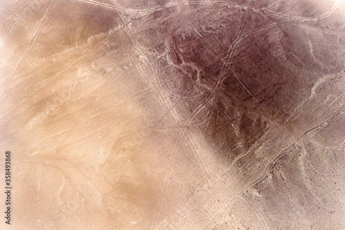 It's Nazca desert (Sechura Desert), south of the Piura Region of