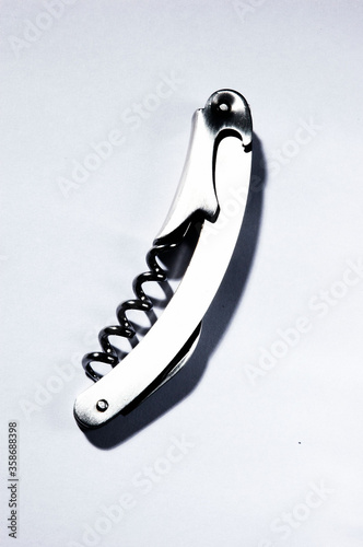 Silver Bottle Opener, Close Up