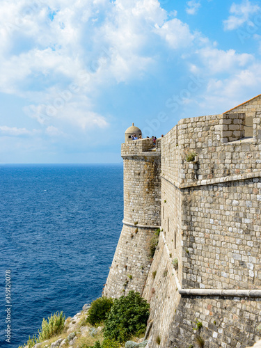 It's Walls of the Old town of Dubrovnik, Croatia.