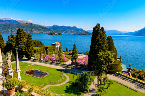 It's Garden on the Isola Bella (Bella Island), Lake Maggiore, Italy