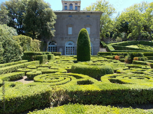 Villa Lante, fragment architektury. Bognaia, Italia.