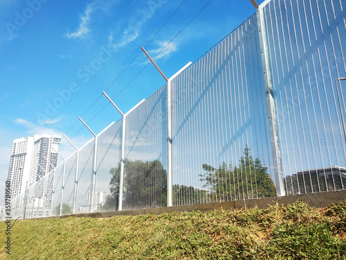 Anti-climb fencing made from galvanized iron install at the perimeter or boundary of property to prevent from the intruder. Its close nets can prevent intruders from climbing the fence.