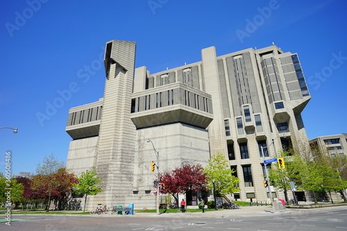 University of Toronto Campus building in spring