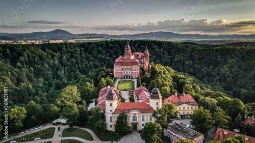 Książ Castle in Lower Silesia, Poland