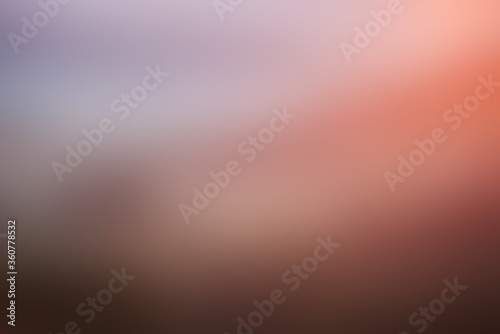 Illustration in warm beautiful gradient with dark red color