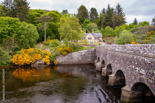 Loch Fleet Thomas Telford Bridge - Sluice Release - 1815