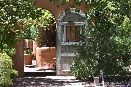 Old gate to garden