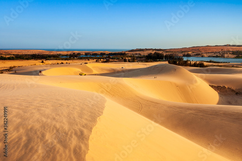 Sand dunes in Mui Ne
