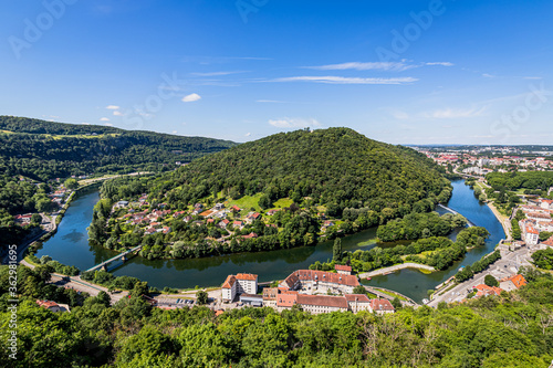 Vue sur Besançon depuis la Citadelle Vauban