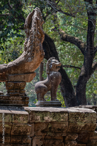 Tempel im Angkor Park, Cambodia, 