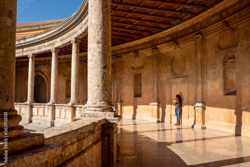 Musée des beaux-arts de l'Alhambra, Palais de Charles Quint